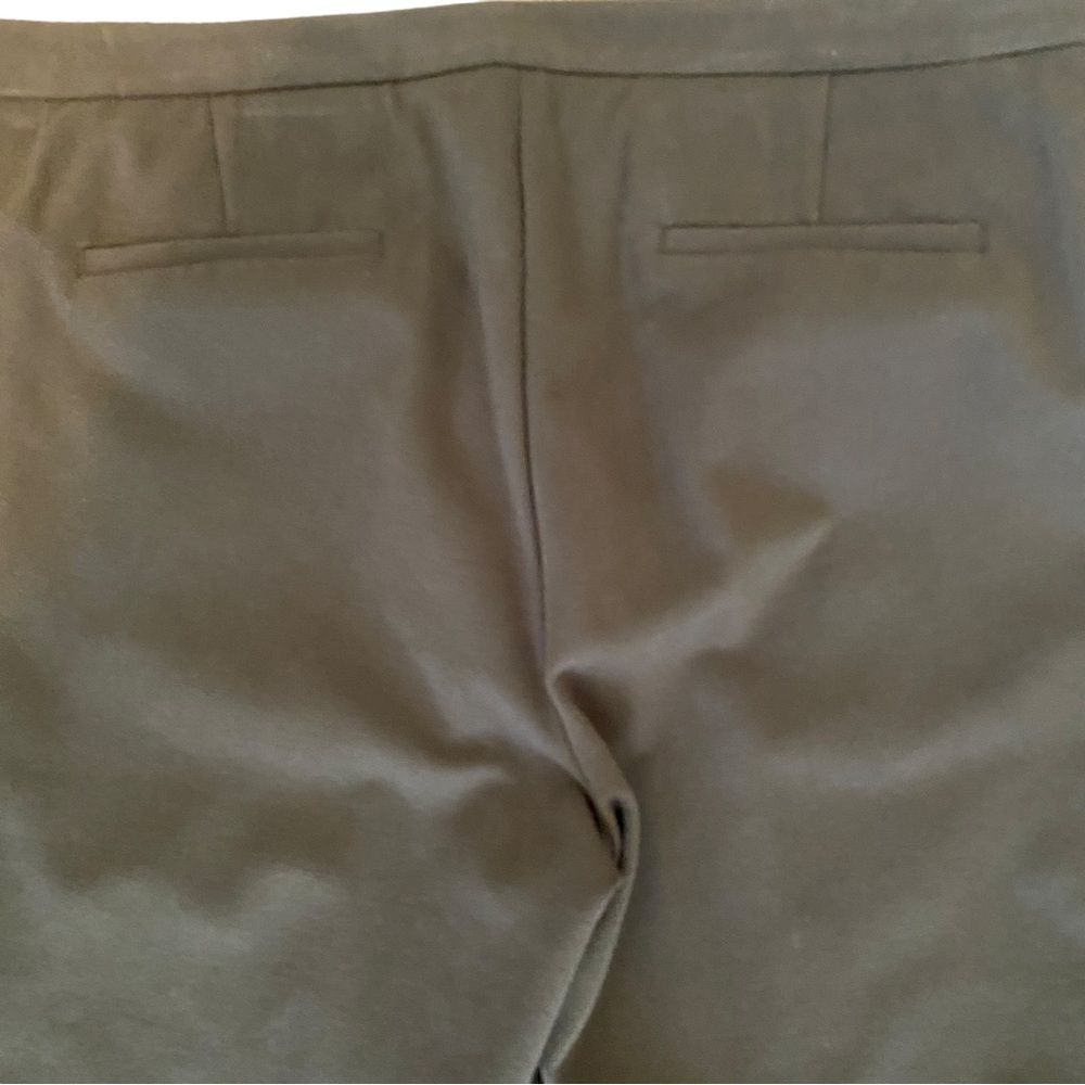 Talbots Dalton Equestrian-Inspired Riding Cropped Pants Loden Green Size 16P - Picture 8 of 10